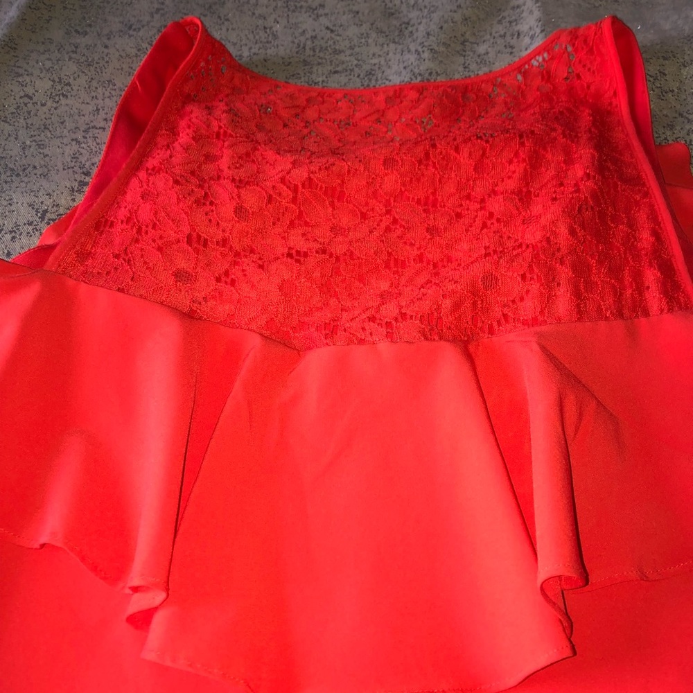 To the body orange dress